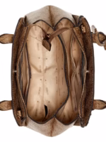LEONA LOGO TRIPLE SATCHEL BAG GUESS SS26 - Image 3