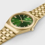 Retro 70s Watch Steel, Forest Green, Gold Colour CLUSE SS26 - Image 3