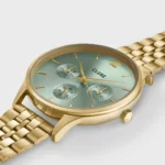 Minuit Multifunction Watch Steel, Sage Green, Gold Colour CLUSE SS26 - Image 3