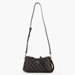 Γυναικεία Τσάντα Ώμου NOELLE II MINI BROWN GUESS SS26 - Image 3