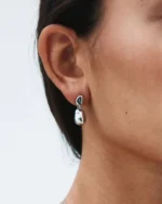 Leora Earrings Silver EDBLAD SS26 - Image 3