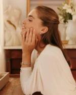 Grace Hoops L Silver EDBLAD SS26 - Image 3