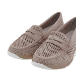 Women's Loafers Beige SEVEN SS26 - Image 4