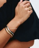 Azura Bangle Gold EDBLAD SS26 - Image 4