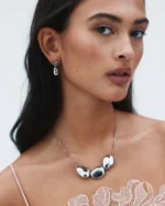 Leora Earrings Silver EDBLAD SS26 - Image 4