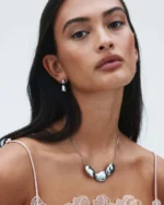Leora Necklace Multi L Silver EDBLAD SS26 - Image 4