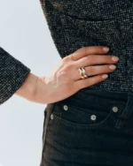 Furo Duo Ring Silver/Gold S EDBLAD SS26 - Image 4