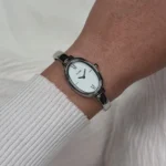 L'Ovale Watch Steel, White, Silver Colour CLUSE SS26 - Image 5