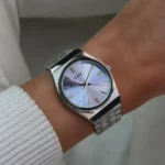 Retro 70s Watch Steel, Light Blue, Silver Colour CLUSE SS26 - Image 5