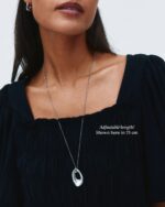 Azura Necklace L Silver EDBLAD SS26 - Image 5
