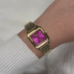 Gracieuse Petite Watch Steel, Fuchsia Pink, Gold Colour CLUSE SS26 - Image 5