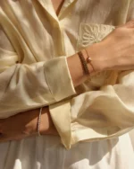 Tennis Bracelet Gold L EDBLAD SS26 - Image 5