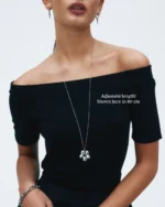 Daisy Necklace L Silver EDBLAD SS26 - Image 6