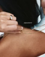 Aura Necklace Maxi Gold/Brown EDBLAD SS26 - Image 7