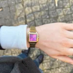 Gracieuse Petite Watch Steel, Fuchsia Pink, Gold Colour CLUSE SS26 - Image 7