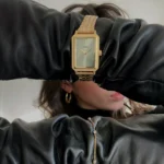 Fluette Watch Steel, Sage Green, Gold Colour CLUSE SS26 - Image 7