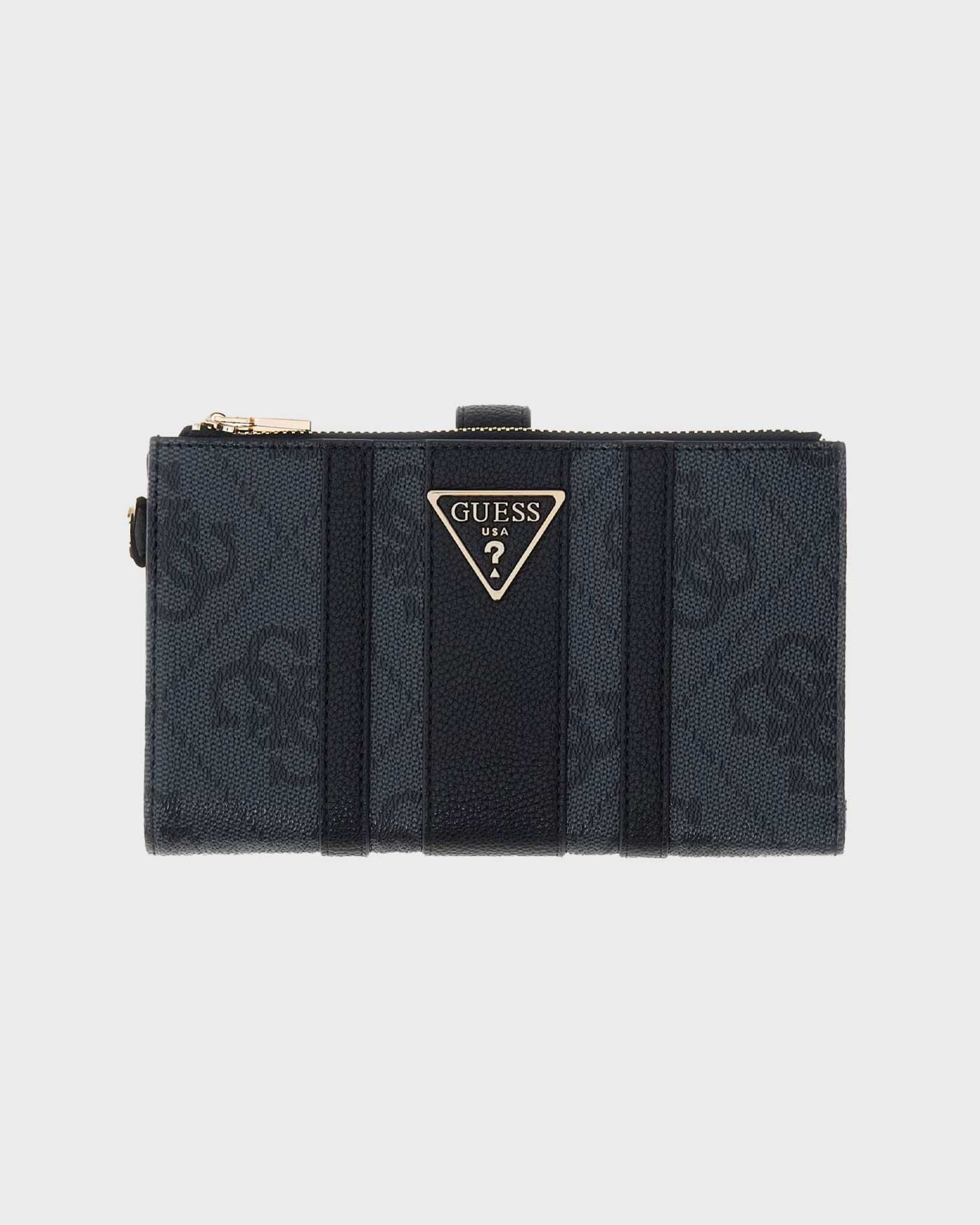 1 Πορτοφόλι coal logo laurel ii double zip organiser GUESS SS26 - Image 1