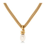 Swivel Necklace Pearl L EDBLAD SS26