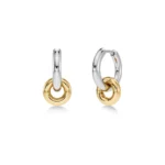 Eternal Mini Hoops Silver/Gold EDBLAD SS26