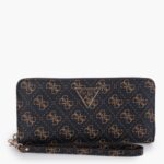 Πορτοφόλι Laurel II brown logo GUESS SS26