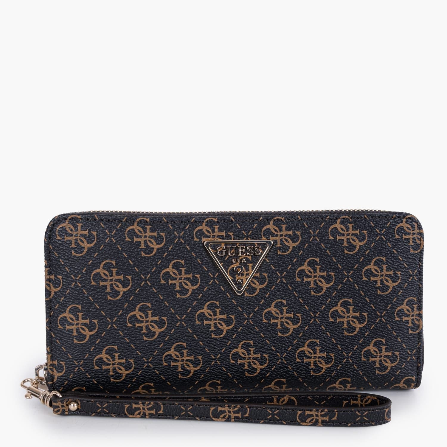1 Πορτοφόλι Laurel II brown logo GUESS SS26 - Image 1