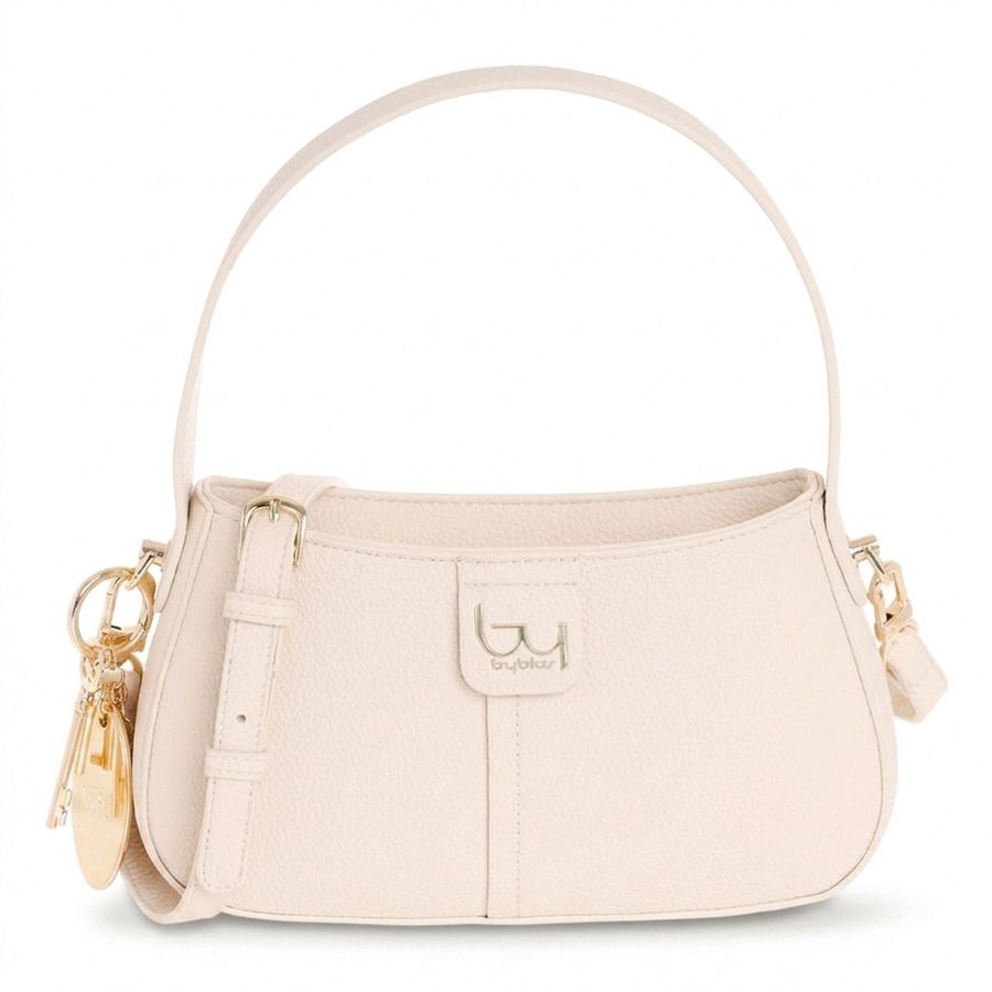 1 Γυναικεία τσάντα ώμου εκρού mini bag SUNSET BYBLOS SS26 - Image 1