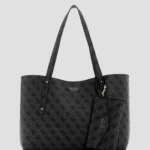 Black logo brenton tote bag GUESS SS26