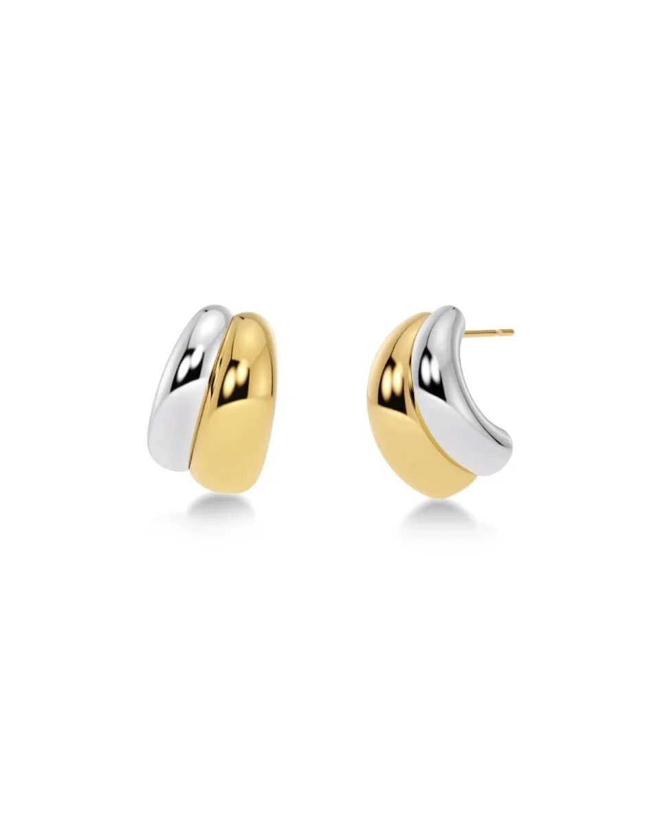 1 Furo Duo Studs Silver/Gold EDBLAD SS26 - Image 1