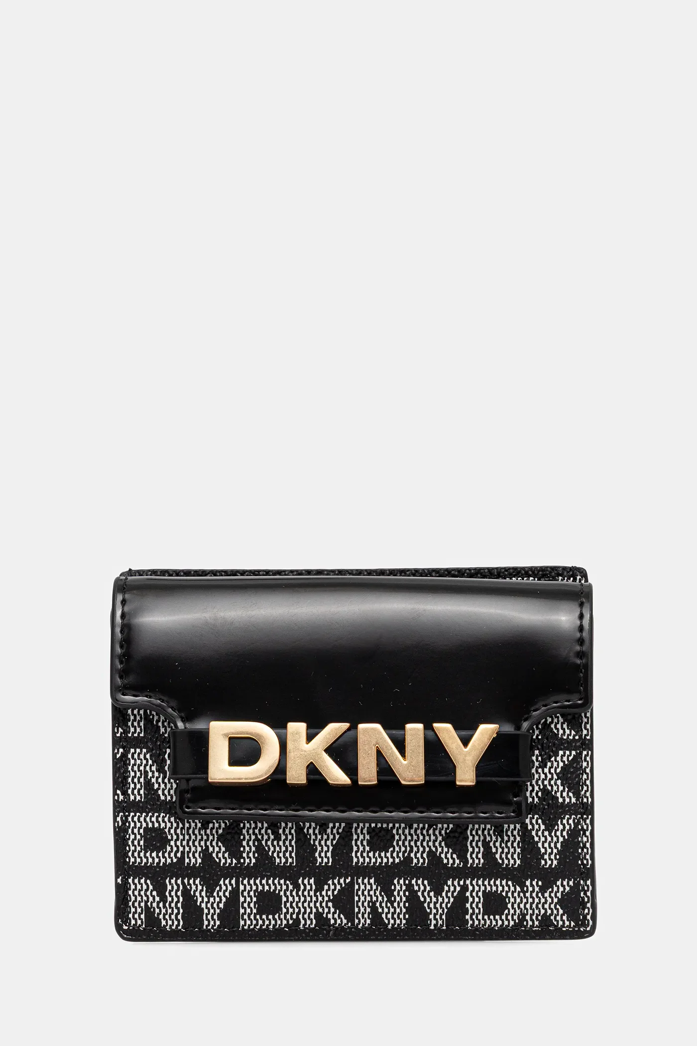 1 ΠΟΡΤΟΦΟΛΙ- ΘΗΚΗ ΓΙΑ ΚΑΡΤΕΣ AVRIL R52Z5M22 XLB BK LOGO-BKDKNY SS26 - Image 1