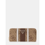 Latte logo laurel ii large zip around wallet GUESS SS26