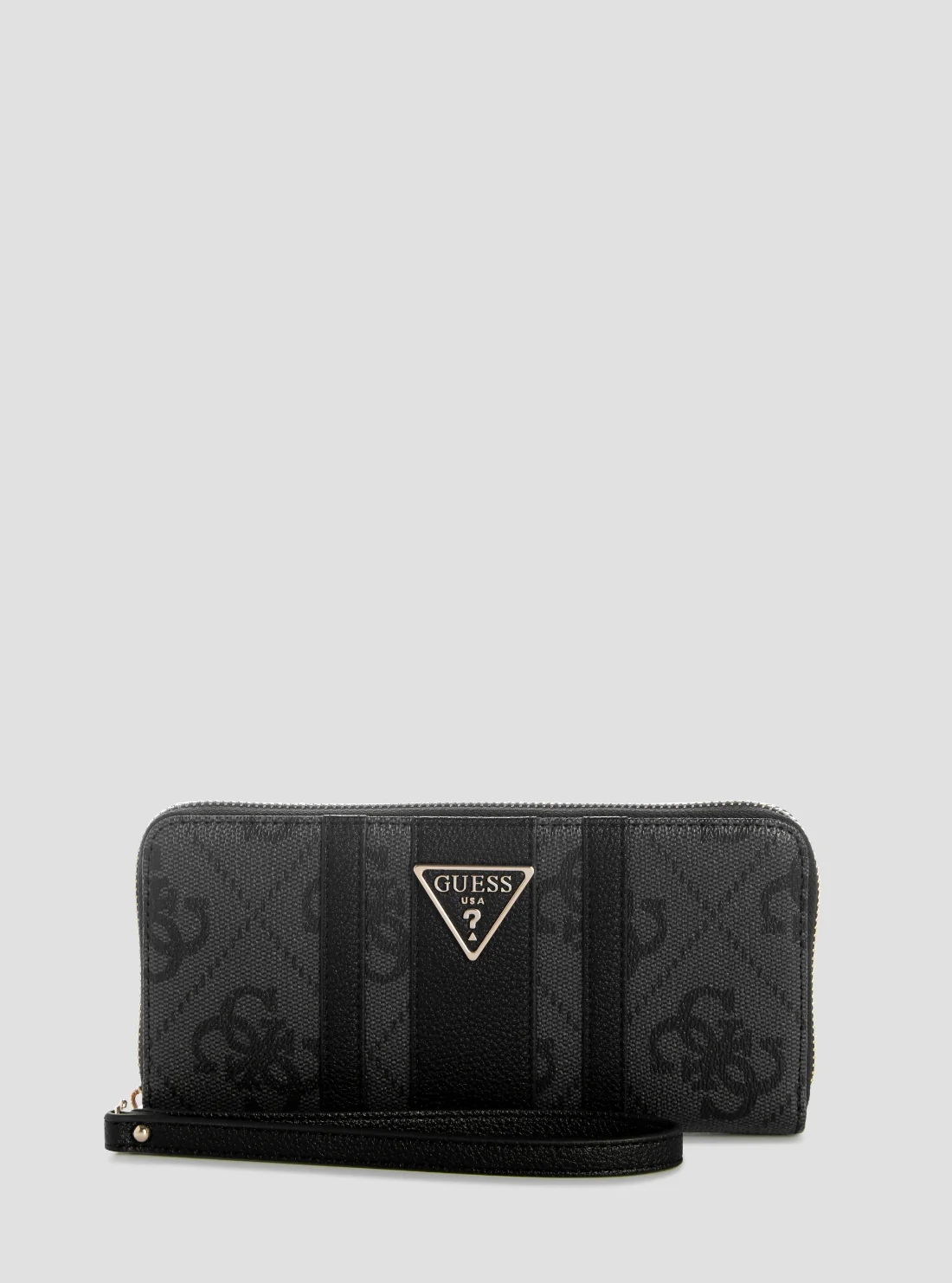 1 Πορτοφόλι Black logo laurel ii large zip around GUESS SS26 - Image 1