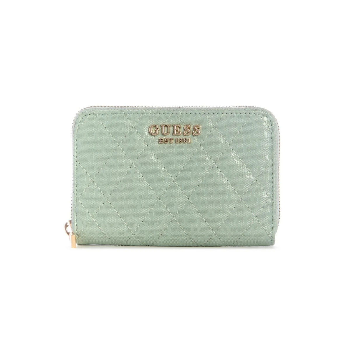 1 Light sage πορτοφόλι isemay με μεσαίο φερμουάρ GUESS SS26 - Image 1
