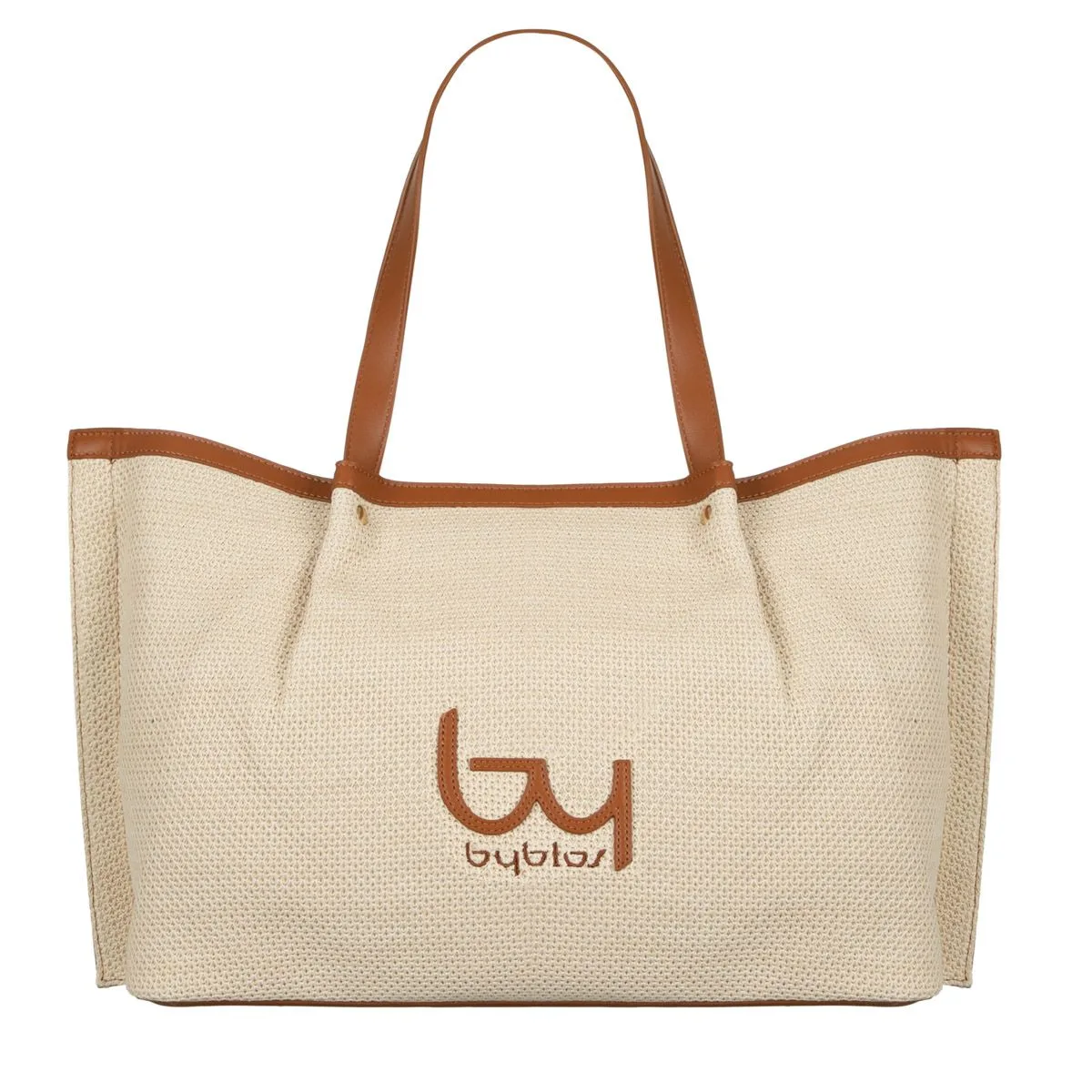 1 Τσάντα Shopper Ψάθινη BYBLOS SS26 - Image 1
