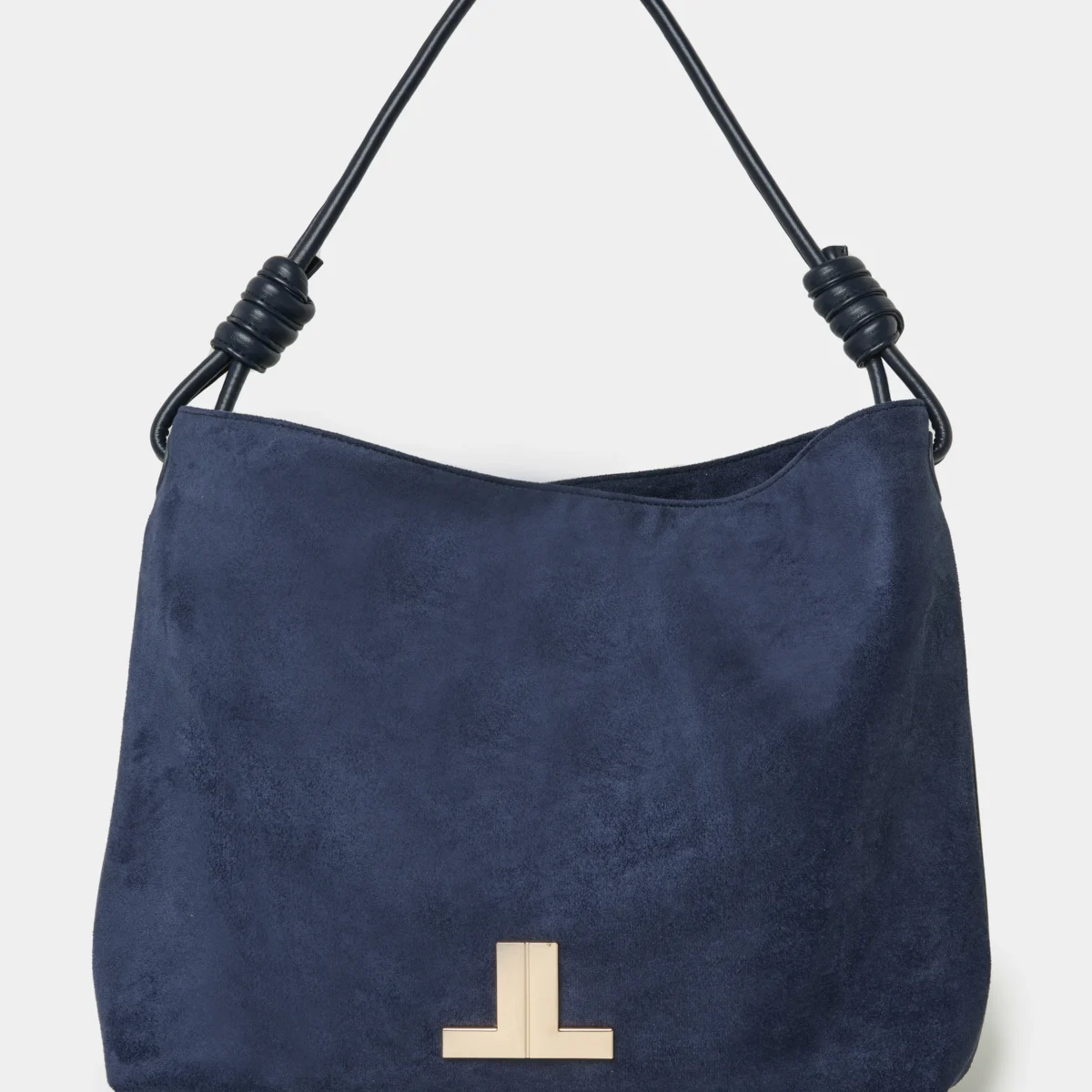 Τσάντα ώμου με σουέτ όψη LYNNE SS26