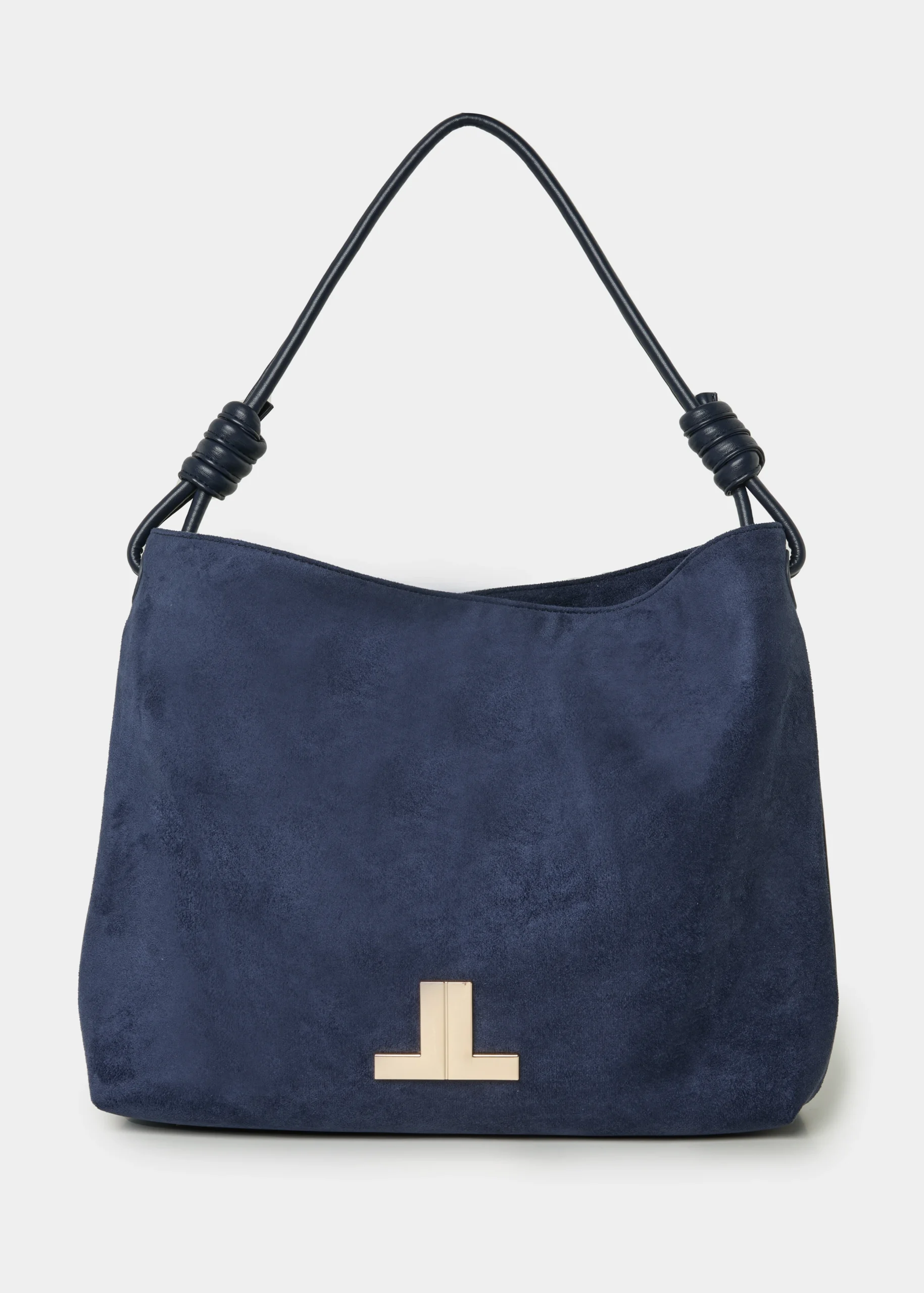 1 Suede-look shoulder bag LYNNE SS26 - Image 1