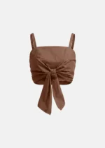Κροπ μπλούζα με φιόγκο LYNNE SS26