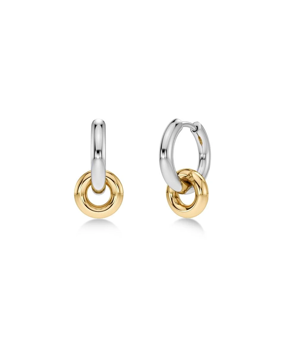 1 Eternal Mini Hoops Silver/Gold EDBLAD SS26 - Image 1