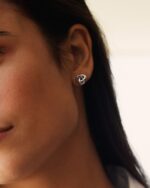 Infinity Knot Studs S Silver EDBLAD SS26 - Image 2