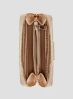 Brown logo janie medium zip around wallet GUESS SS26 - Image 2