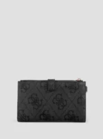 Πορτοφόλι Black logo laurel double zip organiser GUESS SS26 - Image 2
