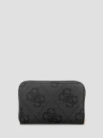 Πορτοφόλι Black logo janie medium zip around GUESS SS26 - Image 2