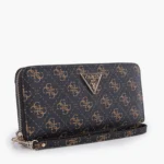 Πορτοφόλι Laurel II brown logo GUESS SS26 - Image 2