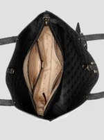 Black logo brenton tote bag GUESS SS26 - Image 3