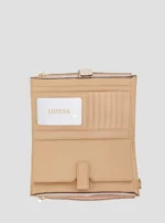 Brown logo laurel double zip organiser GUESS SS26 - Image 3