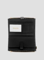 Πορτοφόλι Black logo laurel double zip organiser GUESS SS26 - Image 3