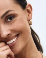 Twist Hoops L Gold EDBLAD SS26 - Image 3
