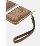 Latte logo laurel ii large zip around wallet GUESS SS26 - Image 4