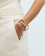 Crest Bangle Gold EDBLAD SS26 - Image 4