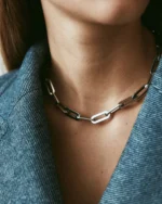 Ivy Maxi Necklace Silver EDBLAD SS26 - Image 5