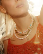 Box Chain Maxi Necklace Gold EDBLAD SS26 - Image 6